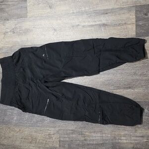 Joy Lab High-Rise Cargo Joggers Women's Size Small Nylon Parachute Pants